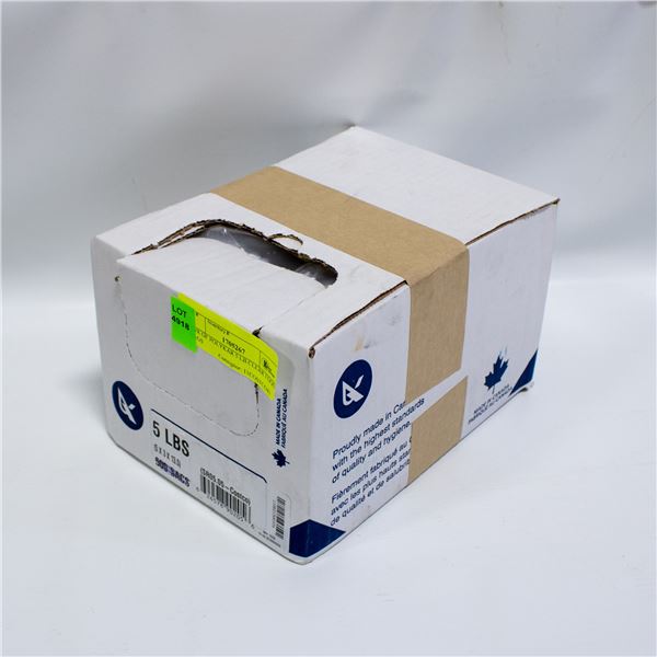 BOX OF POLYKAR 5 LB CLEAR FOOD BAGS