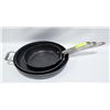 Image 1 : 3 PIECE ALL CLAD NON-STICK SKILLET SET