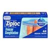 Image 1 : NEW 2 PACK OF ZIPLOC TOP SEAL FREEZER BAGS SIZE MM