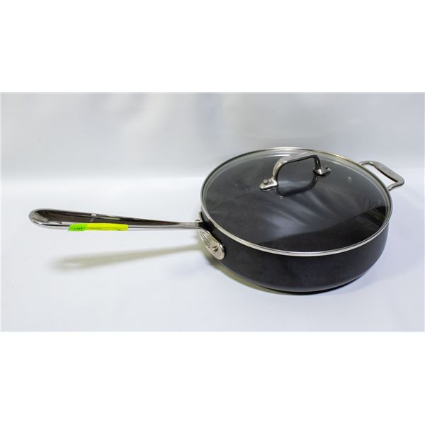 ALL CLAD HA1 NON-STICK SAUTE PAN WITH LID - 4 QT