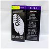 Image 1 : 4 PACK OF KIRKLAND GOLF GLOVES LEFT HAND SIZE M-L
