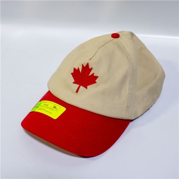 BENCH CANADA DAY HAT WITH ADJUSTABLE BACKING