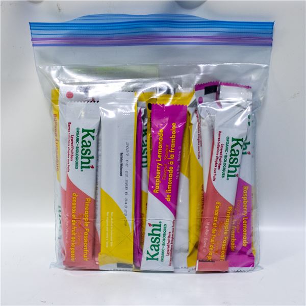 BAG OF 20 KASHI ORGANIC LAYERED FRUIT BARS