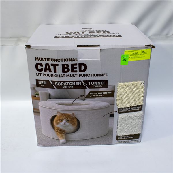 SOUTH PAW MULTIFUNCTIONAL CAT BED & SCRATCHER