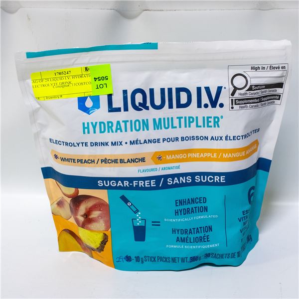 BAG OF 29 LIQUID I.V. HYDRATION ELECTROLYTE DRINK