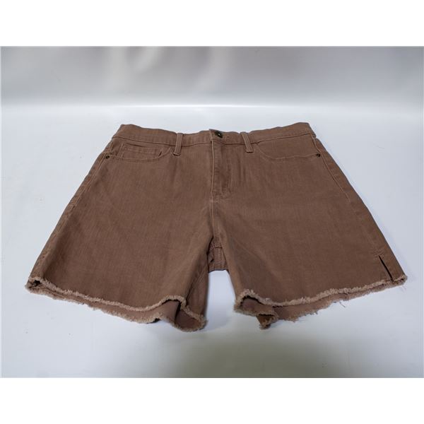 JESSICA SIMPSON WOMENS JEAN SHORTS PINK SIZE 8