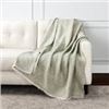 Image 1 : LIFE COMFORT COTTON THROW BLANKET - 50 X 64"