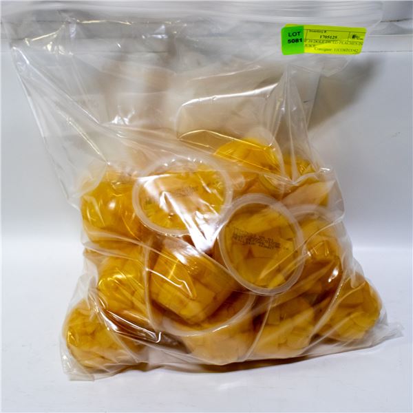 BAG OF 19 DOLE DICED PEACHES IN FRUIT JUICE