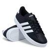 Image 1 : ADIDAS MENS COURT SHOES BLACK & WHITE SIZE 8