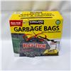 Image 1 : KIRKLAND GARBAGE BAGS WITH DRAWSTRING BLACK - 30G