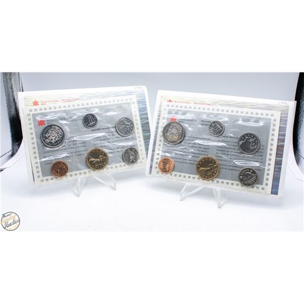 1992-1996 LOT OF 2 CANADA UNCIRCULATED COIN SETS