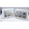 Image 2 : 1992-1996 LOT OF 2 CANADA UNCIRCULATED COIN SETS