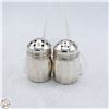 Image 1 : LOT OF 2 STERLING SILVER SALT AND PEPPER SHAKERS