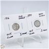 Image 1 : LOT OF 2 - 1916 AND 1897 3 PENCE