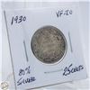 Image 1 : 1930 SILVER 25 CENTS