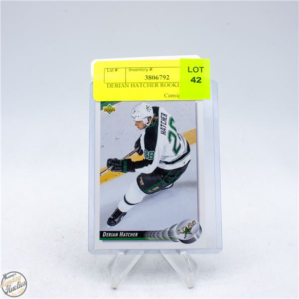 DERIAN HATCHER ROOKIE UD