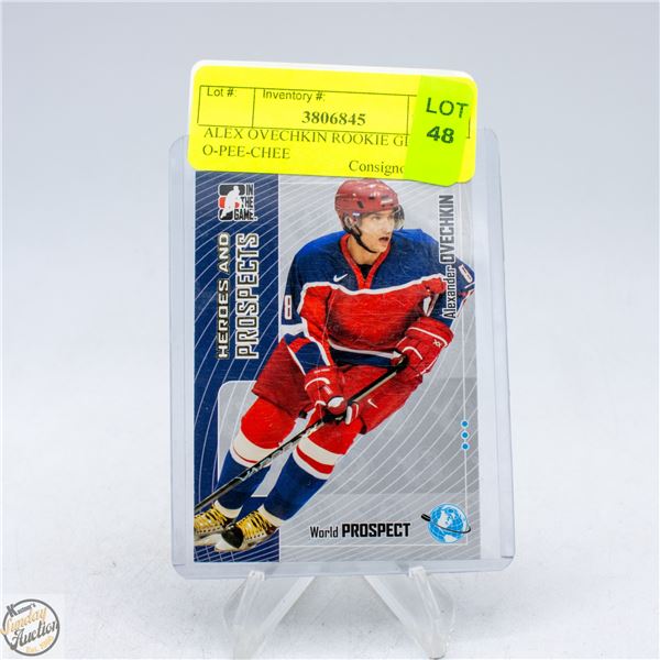 ALEX OVECHKIN ROOKIE GLOSSY O-PEE-CHEE