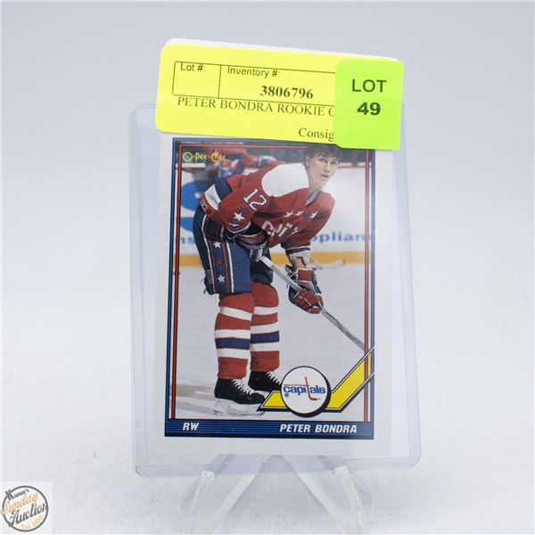 PETER BONDRA ROOKIE OPC