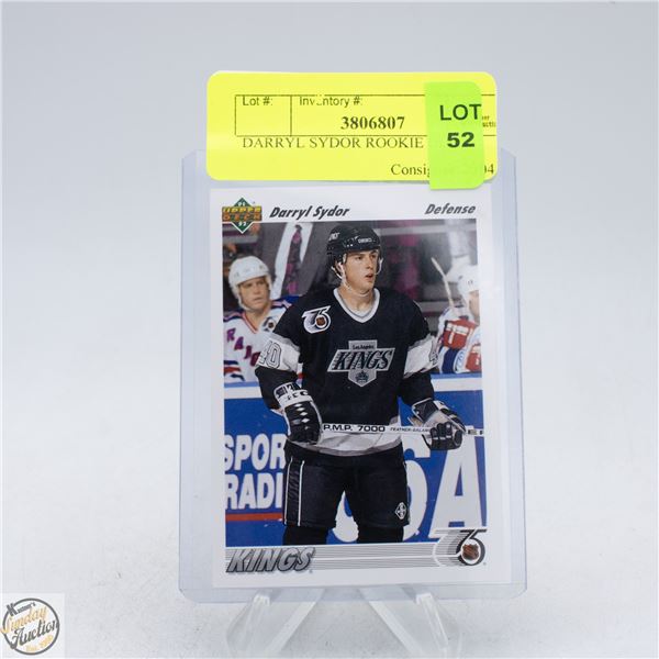 DARRYL SYDOR ROOKIE UD