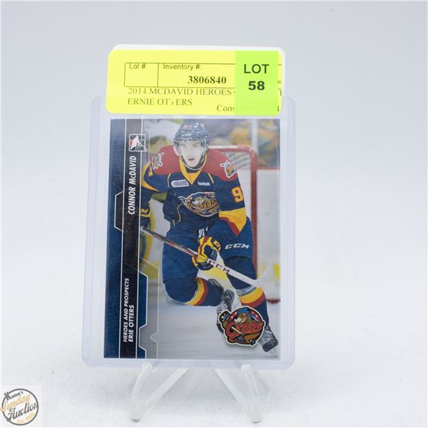 2014 MCDAVID HEROES+PROSPECTS ERNIE OTTERS