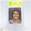 Image 1 : AUTO-SIGNED PAUL COFFEY OILERS ROOKIE