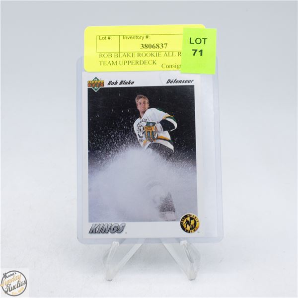 ROB BLAKE ROOKIE ALL ROOKIE TEAM UPPERDECK