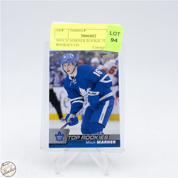 MITCH MARNER ROOKIE TOP ROOKIES UD