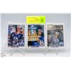 Image 1 : 3 OILER WINNERS MESSIER RANFORD TIKKANEN UD