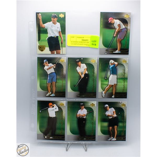 8 ANNIHA SORENSTAM CHAMPIONSHIP PORTFOLIO UD