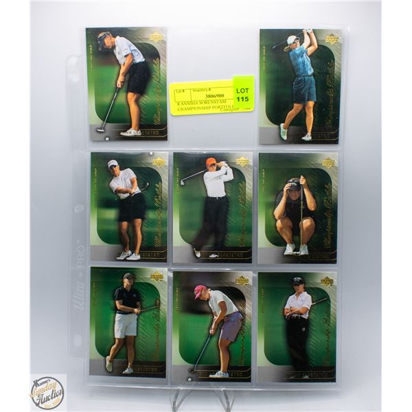 8 ANNIHA SORENSTAM CHAMPIONSHIP PORTFOLIO UD