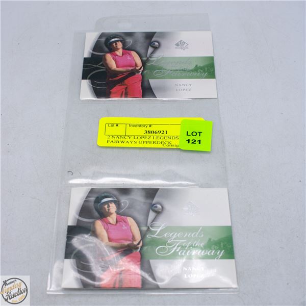 2 NANCY LOPEZ LEGENDS OF THE FAIRWAYS UPPERDECK