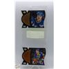 Image 2 : 2 HOLOGRAM CARDS GOLD HULL MESSIER JAGR SPX UD