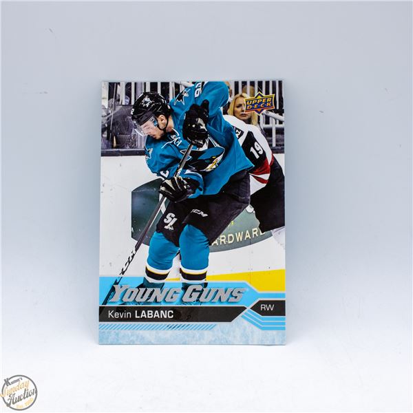 KEVIN LEBLANC ROOKIE YOUNG GUNS UPPERDECK
