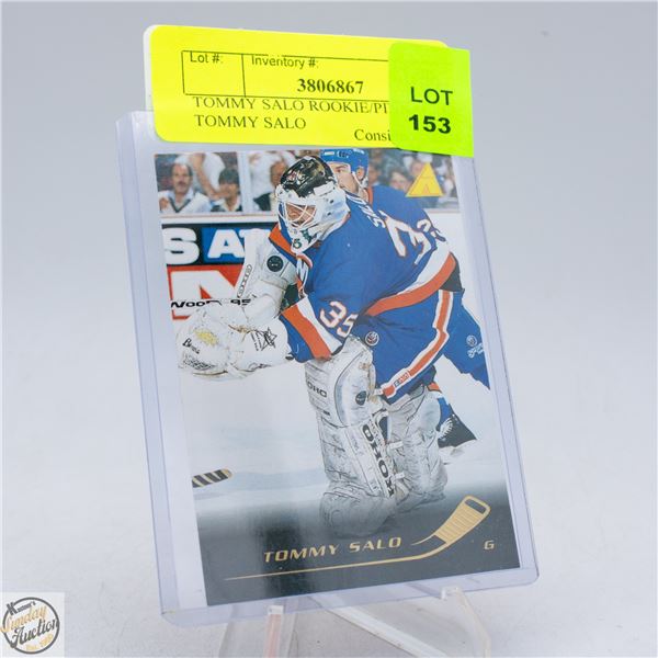 TOMMY SALO ROOKIE/PINNACLE TOMMY SALO