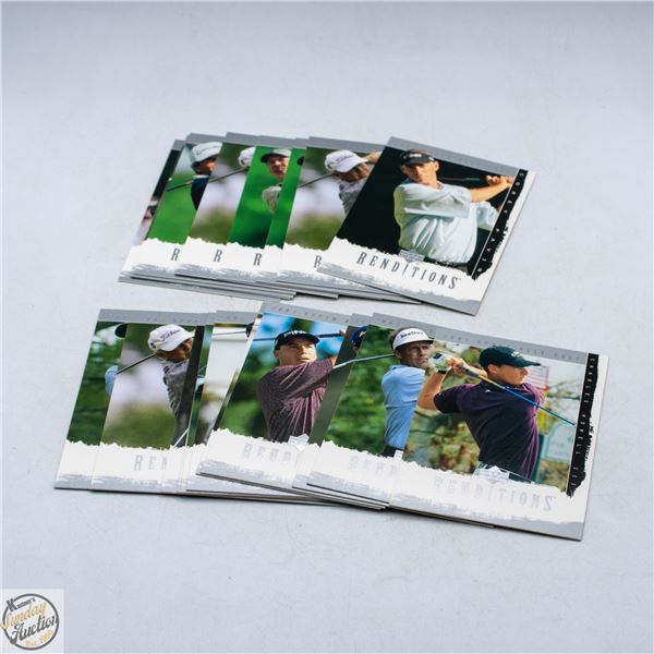 MENS 2003 UPPERDECK RENDITIONS APPROX 20 CARDS