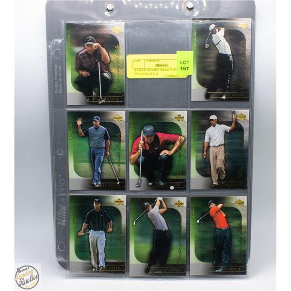 8 TIGER WOODS CHAMPIONSHIP PORTFOLIO UD