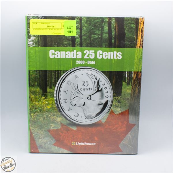 CANADIAN 25 CENT ALBUM