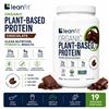 Image 1 : LEANFIT ORGANIC PLANT PROTEIN 21G CHOCOLATE 10/27