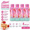 Image 1 : 4 ALANI STRAWBERRY SHORTCAKE PROTEIN SHAKES BB