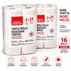 Image 1 : 2 BEST BUY VALUE PLUS TOILET PAPER 8 TRIPLE ROLLS
