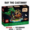 Image 1 : NEW LEGO IDEAS RAY THE CASTAWAY RETIRED VIP