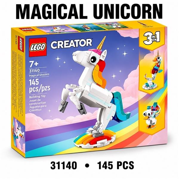 NEW LEGO CREATOR 3 IN 1 MAGICAL UNICORN