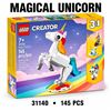 Image 1 : NEW LEGO CREATOR 3 IN 1 MAGICAL UNICORN