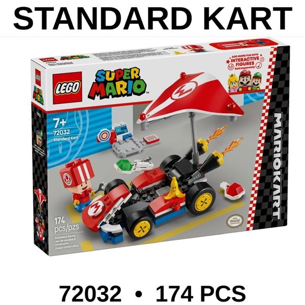 NEW LEGO MARIO KART STANDARD KART