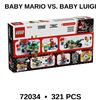 Image 2 : NEW LEGO MARIO KART BABY MARIO VS BABY LUIGI