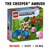 Image 1 : NEW LEGO MINECRAFT THE CREEPER AMBUSH RETIRED
