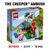 Image 2 : NEW LEGO MINECRAFT THE CREEPER AMBUSH RETIRED