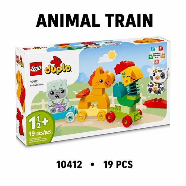 NEW LEGO DUPLO ANIMAL TRAIN