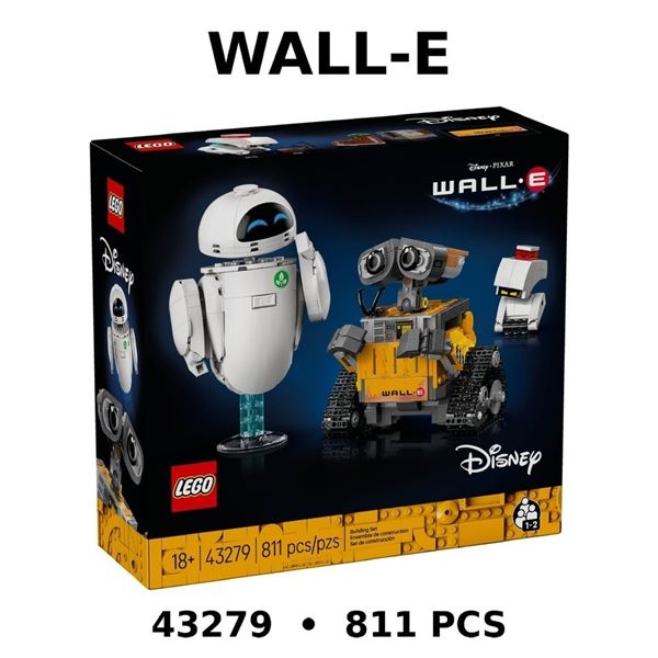 NEW LEGO DISNEY WALL-E AND EVE
