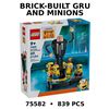 Image 1 : NEW LEGO DESPICABLE ME BRICK-BUILT GRU AND